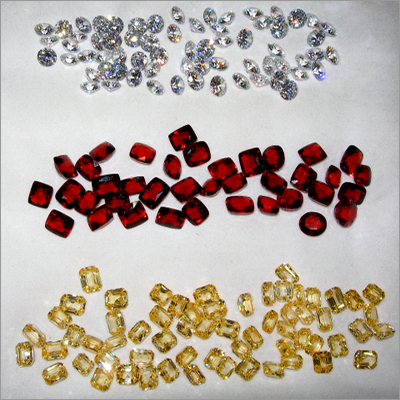 Yellow Saphire Hessonite Garnet Diomond