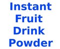 Instant Fruit Drink Powder