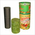 Round Paper Container With Tin Top/ Bottom