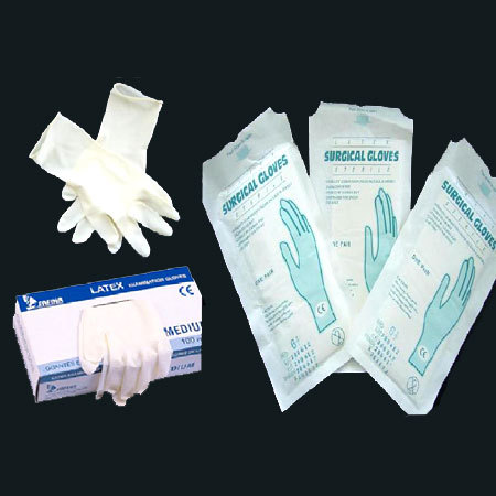 Latex Examination Surgical Gloves