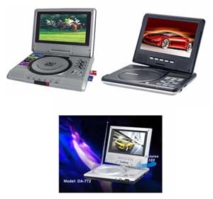 Portable Dvd Player With Swivel Screen