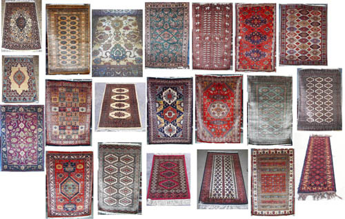 HANDKNOTTED WOOLEN CARPETS