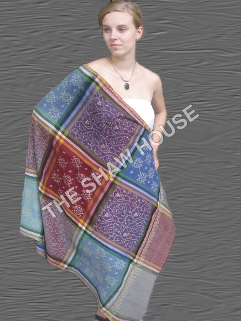 Pashmina Shawl - Cotton and Pashmina Wool, Available in All Colors | Intricate Designs, Colorfastness, Perfect Finish, Shrink Resistance