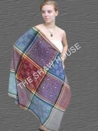 Pashmina Shawl - Cotton And Pashmina Wool, Available In All Colors | Intricate Designs, Colorfastness, Perfect Finish, Shrink Resistance