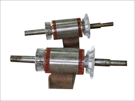 Brazed Rotor with Dynamic Balancing