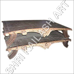 Antique Wooden Cart Table