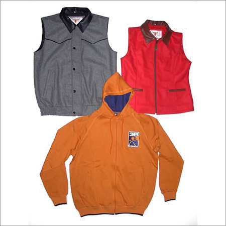 Polar Fleece Cotton Fleece Vest and Jackets