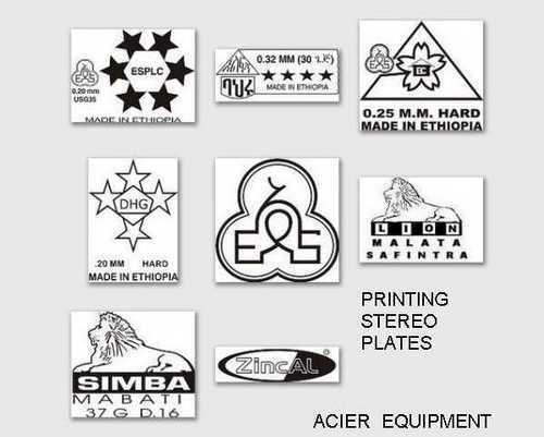 Stereo Plate for Printing