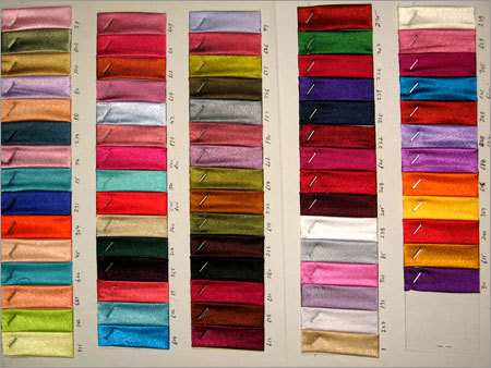 Fabrics Master Shades Card