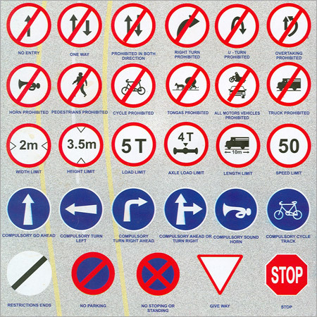Mandatory Signs