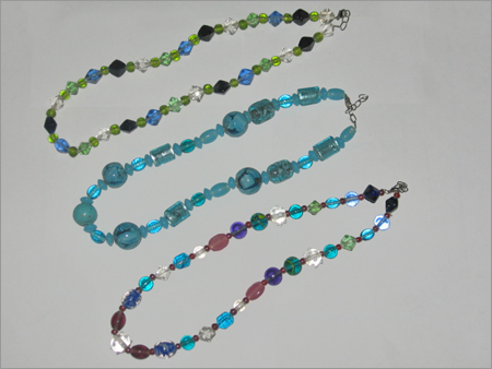 Glass Beaded Necklaces