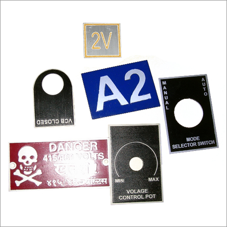 Engraved Aluminum Labels
