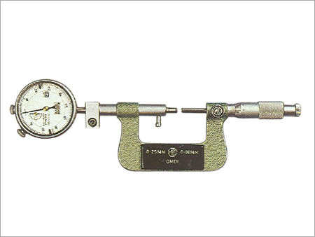 Outside Micrometer with Dial Indicator