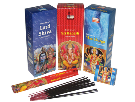 Lord Shiva, Sri Ganesh & Maa Durga Incense Sticks
