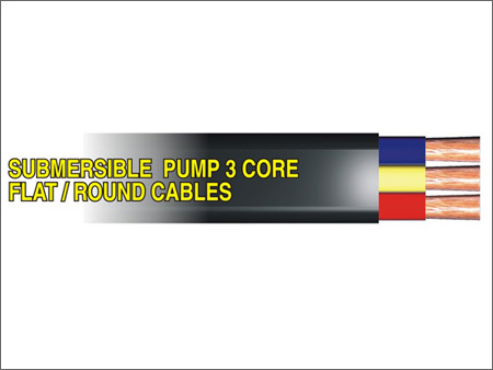 Submersible Pump 3 Core Flat / Round Cables