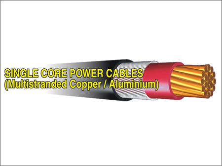 Single Core Power Cables (Multistranded Copper / Aluminium)