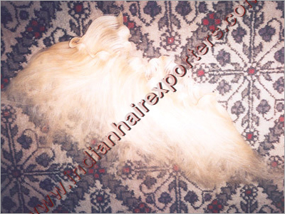Remy Human Hair - Human Hair 4"-36" Light Blonde, Straight & Curly, Tangle-Free Silky Texture