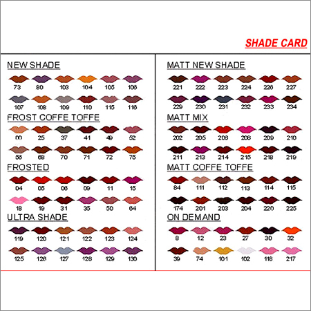 Shade Card