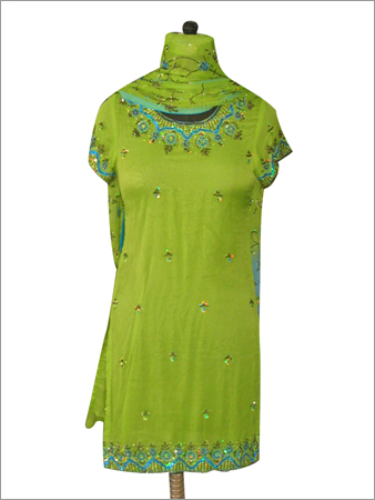 Crepe Silk Suit