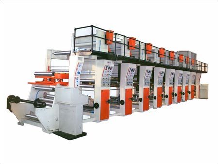 High Speed Roto Gravure Printing Machine