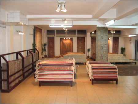 Handmade Kashmir Silk Carpet