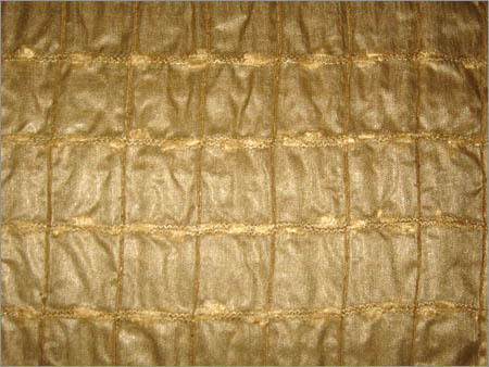 Golden Tussar Silk Fabric