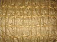 Tussar Silk Fabric - Organic Silk, Smooth Texture, Golden Color | Lightweight, Anti-static, Flame Retardant, Quick Dry, Washable, Unique Patterns