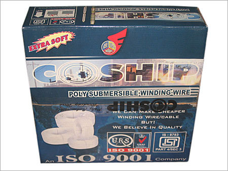 Poly submersible winding wire
