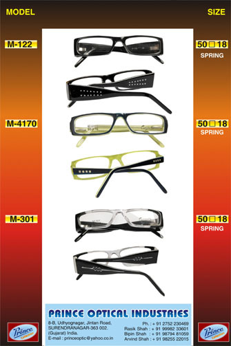 Optical Frame with Side Design