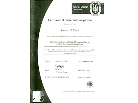 ISO 9001 Certification