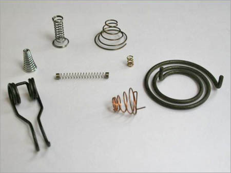 Conical Spiral Double Torsion Springs