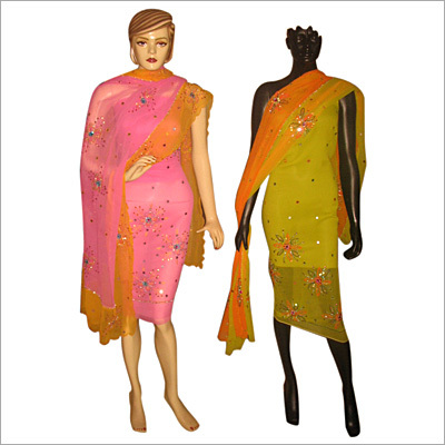 Embroidered Silk Suits