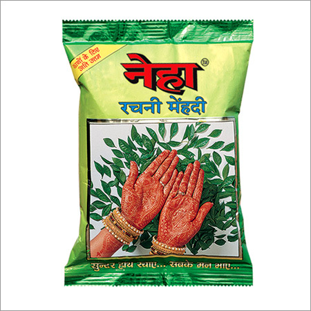Rachni Pack 40gm - Henna Powder 15x10 cm, Green | Natural, Pure, Long-Lasting, Vibrant Color, Easy Application