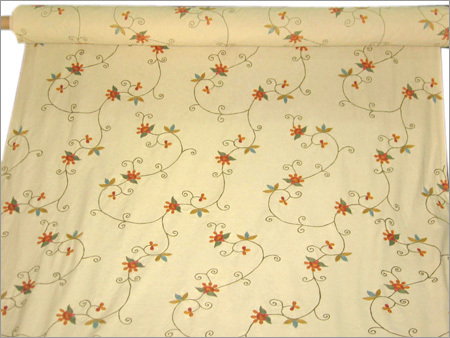 Embroidered Fabric Yardages