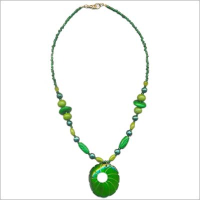 Bone Beaded Necklace