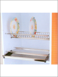 Stainless Steel Plate & Glass Holder