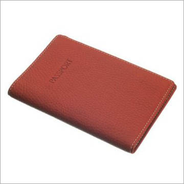 Densworth Leather Passport Case Pumpkin