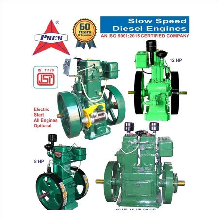Industrial Lister Water Cooled Diesel Engine Fuel Tank Capacity: 10 Liter (L)