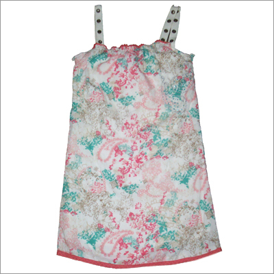 Girl's 60s Printed Top (Front)