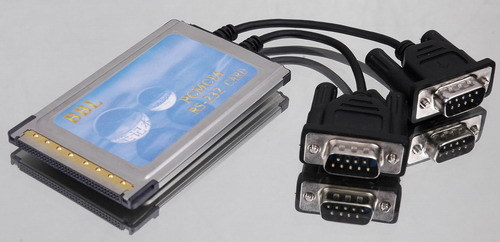 2 Ports Serial Rs232 PCMCIA Card