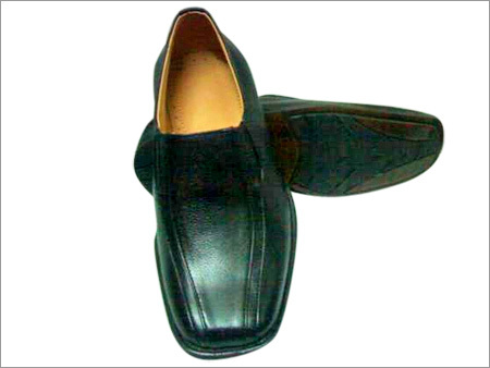 Black Cow Milled Leather Cow Softy Lining PU Sole