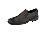 Black Cow Smooth Softy Lining, PU Sole