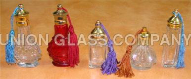 Brass Cap Decorative Bottles
