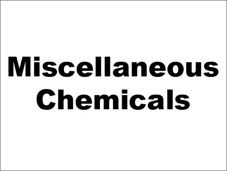 Miscellaneous Chemicals
