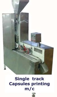 Capsule Printing Machine - Stainless Steel, Semi-automatic, 415v | Multicolor Circular/linear Printing, 50,000 To 90,000 Capsules/hour, Gmp Compliant