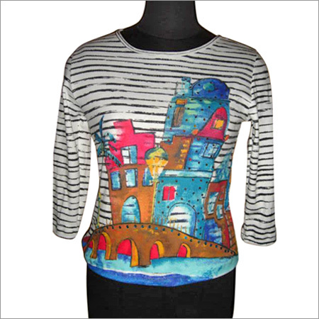 Mixcolor Girls Printed Tops