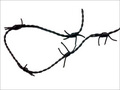 Barbed Wire Leather Cord - 1.5mm & 3.0mm Thickness, Black Color | Durable Leather, Versatile Use, High Tensile Strength, Barbed Design