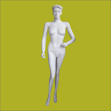Women Mannequins - Fiberglass, 175cm Height, Matte White | Attractive Look, Durable Material, Easy Assembly, Elegant Design, Realistic Pose, Versatile Display