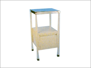 Bed Side Locker (Gen PI-63) - Steel, 18x16x24 Inches | Durable, Mobile, Spacious, Powder Coat Finish