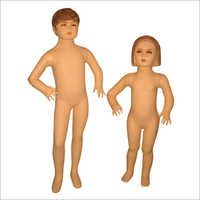 Kids Mannequins - Fiberglass Material, Sizes 4 To 8, Skin Color | Full Body, Standing Pose, Versatile For Garment And Toy Displays